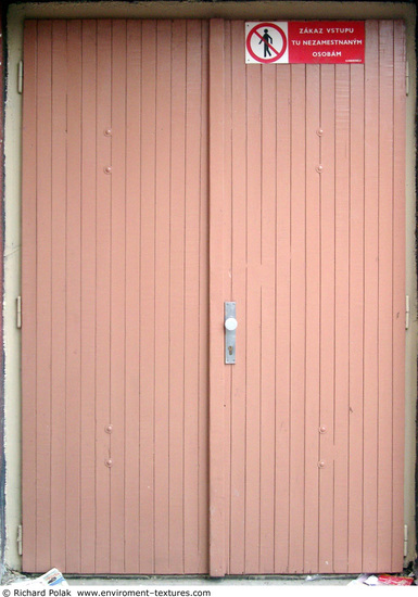 Double Wooden Doors