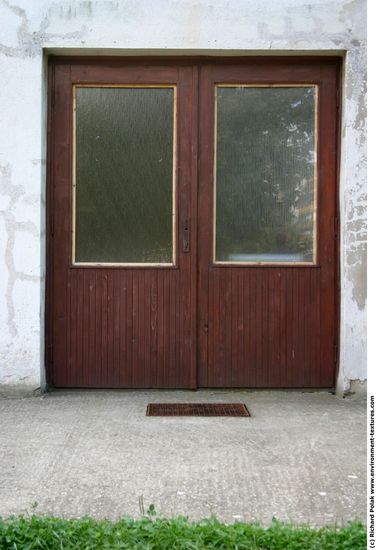 Double Wooden Doors