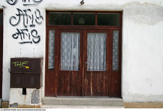 Double Wooden Doors