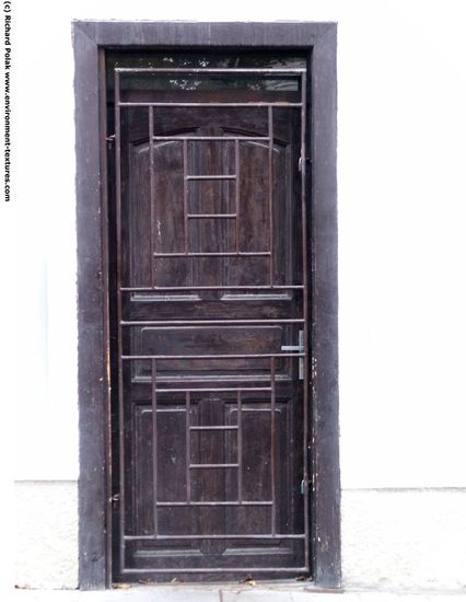 Single Old Wooden Doors