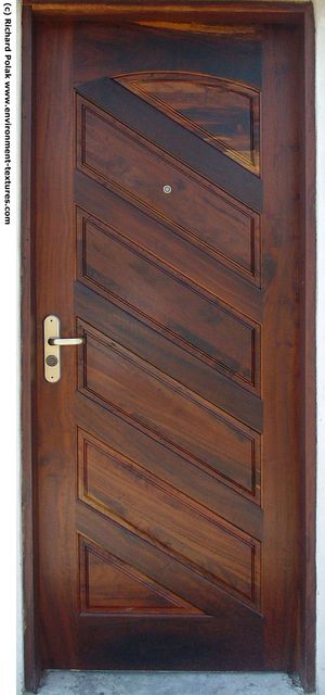 Single New Wooden Doors