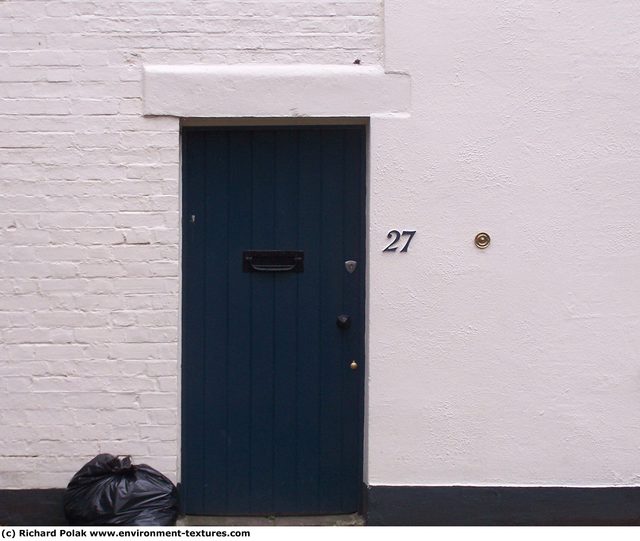 Single Old Wooden Doors