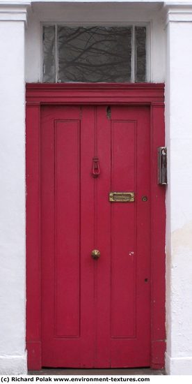 Single Old Wooden Doors