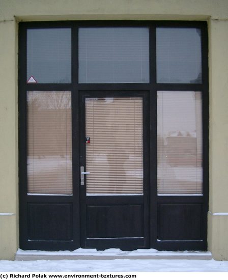 Single New Wooden Doors