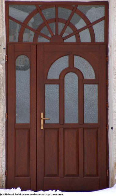 Single New Wooden Doors