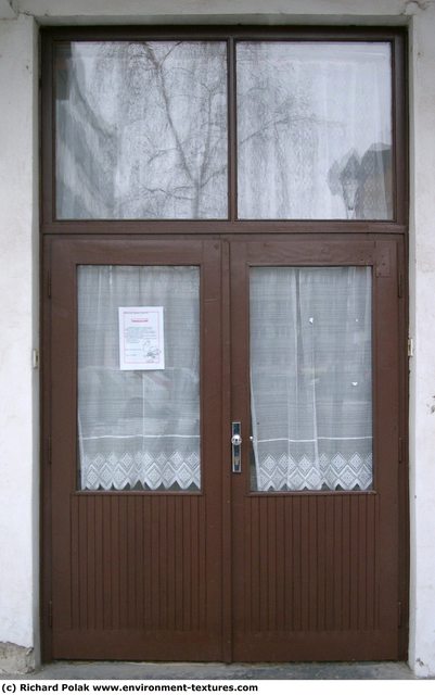 Double Wooden Doors