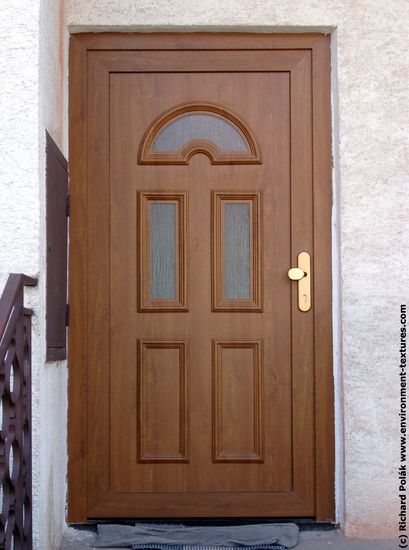 Single New Wooden Doors