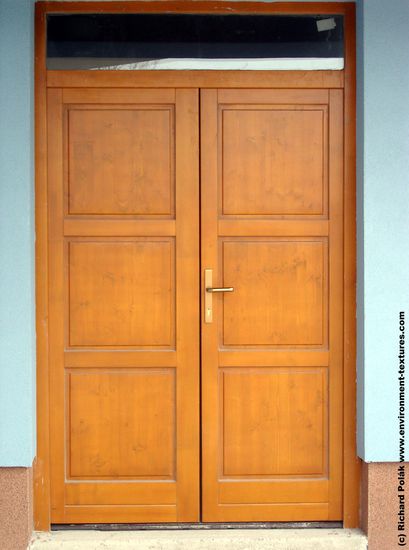 Double Wooden Doors