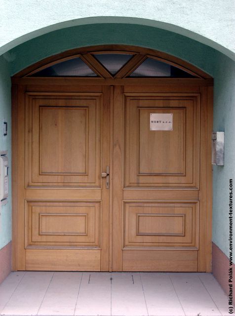 Double Wooden Doors