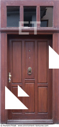 Single New Wooden Doors