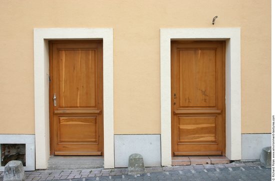 Single New Wooden Doors