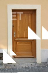 Single New Wooden Doors