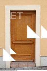 Single New Wooden Doors