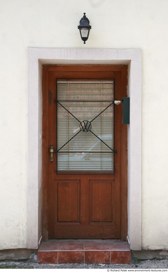 Single Old Wooden Doors