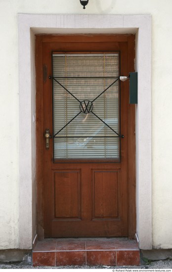 Single Old Wooden Doors