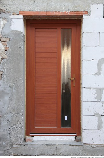 Single New Wooden Doors