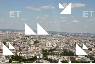 photo texture of background city