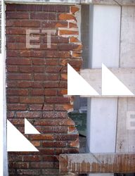 Wall Bricks Damaged