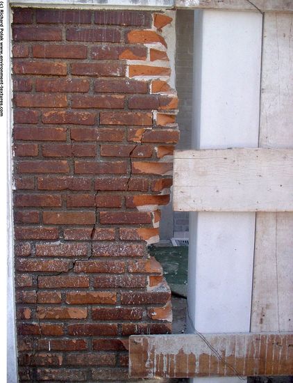 Wall Bricks Damaged