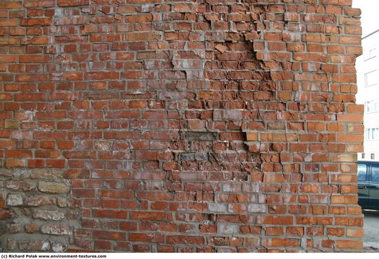 Wall Bricks Damaged