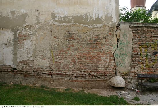 Wall Bricks Damaged