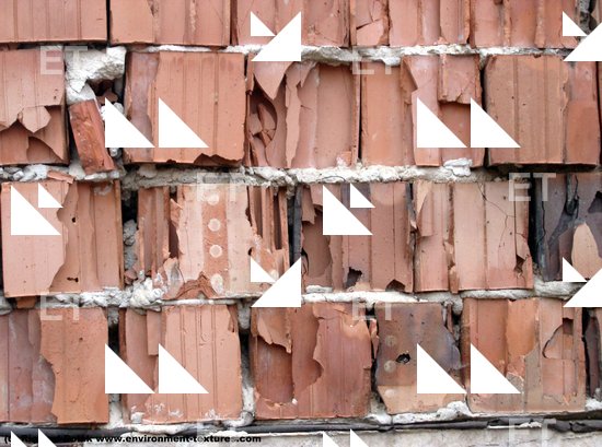 Wall Bricks Damaged
