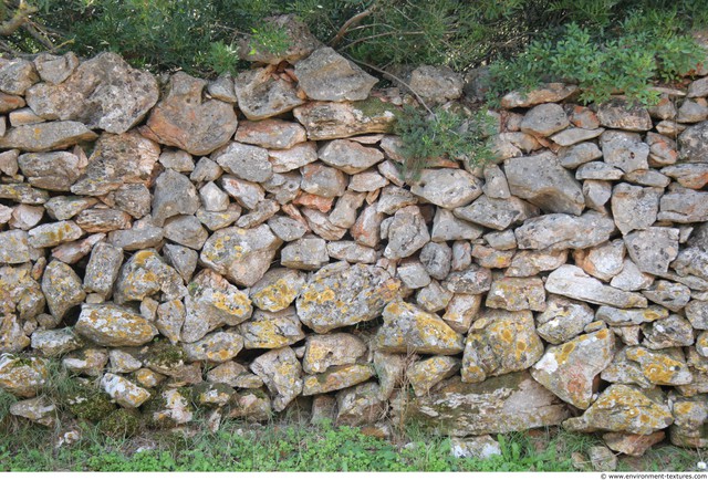 Various Walls Stones