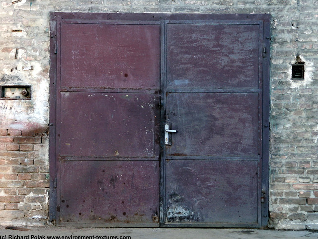 Double Metal Doors