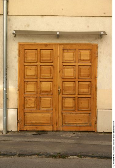 Double Wooden Doors