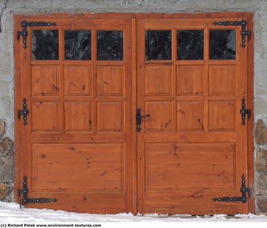 Double Wooden Doors