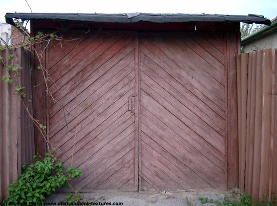 Double Wooden Doors