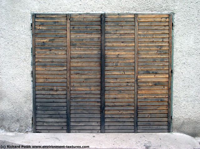 Double Wooden Doors