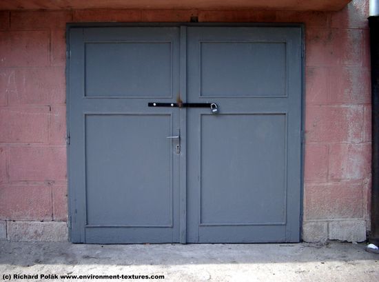 Double Metal Doors