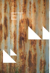 Photo Texture of Metal Corrugated Plates Rusted
