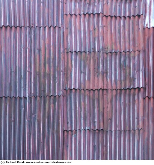 Metal Roofs - Textures