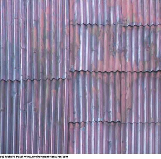 Metal Roofs - Textures