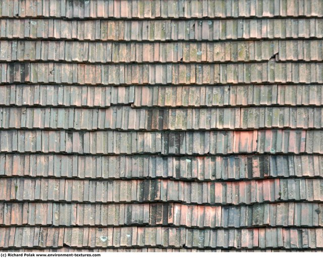 Ceramic Roofs - Textures