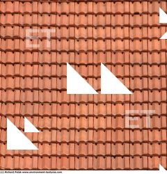 Ceramic Roofs - Textures