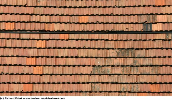 Ceramic Roofs - Textures