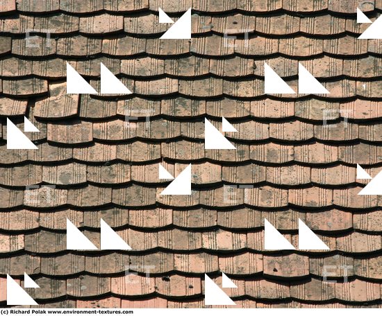Ceramic Roofs - Textures