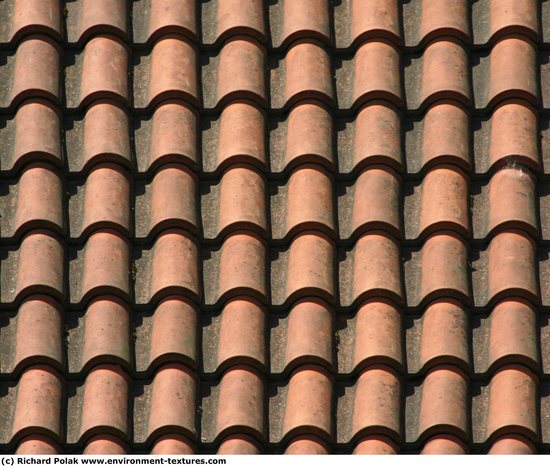 Ceramic Roofs - Textures