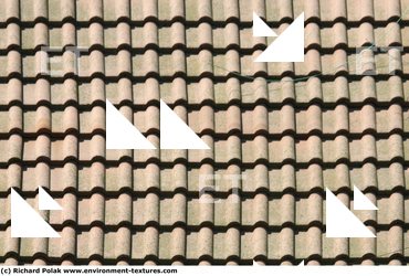 Ceramic Roofs - Textures
