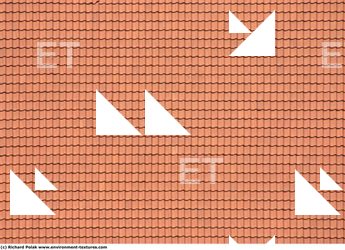 photo texture of roof ceramic