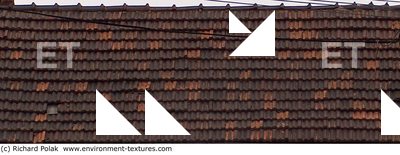 photo texture of roof ceramic
