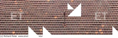 photo texture of roof ceramic