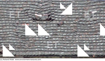 photo texture of roof ceramic