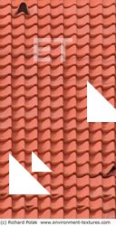 photo texture of roof ceramic