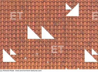 photo texture of roof ceramic