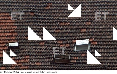 photo texture of roof ceramic