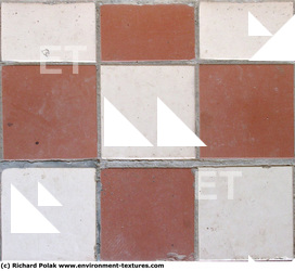 Photo Texture of Patterned Tiles